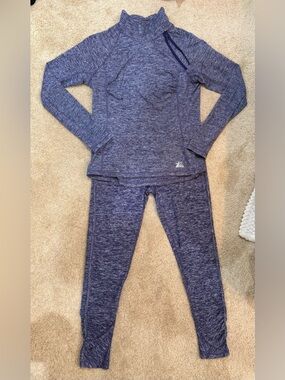 ZeroXposur Purple Athletic Set